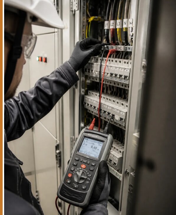 Измерение цепи фаза ноль в Краснокамске от 1014 р. | Авеста ОТиПБ